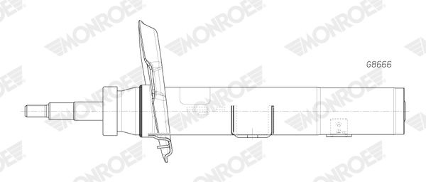 Shock Absorber G8666 Monroe