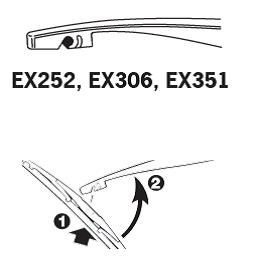 TRICO Wiper blade 300mm EX306 Windscreen wiper,Window wiper BMW,PEUGEOT,CITROËN,1 Schrägheck (F20),X5 (F15, F85),1 Schrägheck (F21)