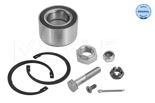 MEYLE Wheel bearing kit ORIGINAL Quality 100 498 0031 Wheel hub bearing,Wheel bearing VW,GOLF I Cabriolet (155),GOLF I (17),SCIROCCO (53B)