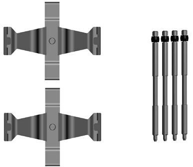 Accessory set, Disc Brake Pad