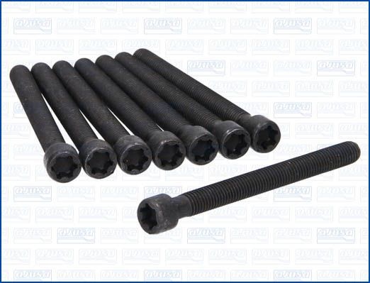 AJUSA Cylinder Head Bolt Kit Female Splined (Ribe-CV®) 81055700 Bolt Kit, cylinder head FORD,LAND ROVER,Fiesta Mk6 Schrägheck (JA8, JR8)