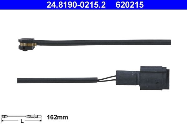 ATE Brake Pad Wear Sensor 24.8190-0215.2 Brake Wear Indicator,Brake Wear Sensor BMW,3 Limousine (E30),5 Limousine (E28),3 Limousine (E21)