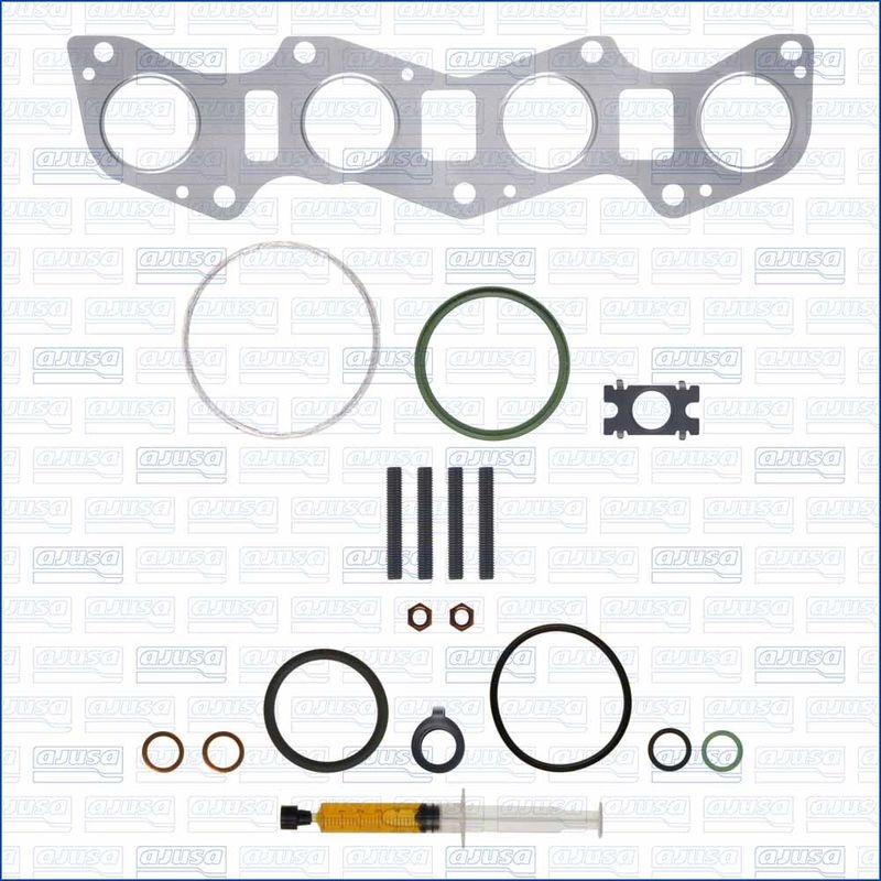 Turbocharger, mounting kit