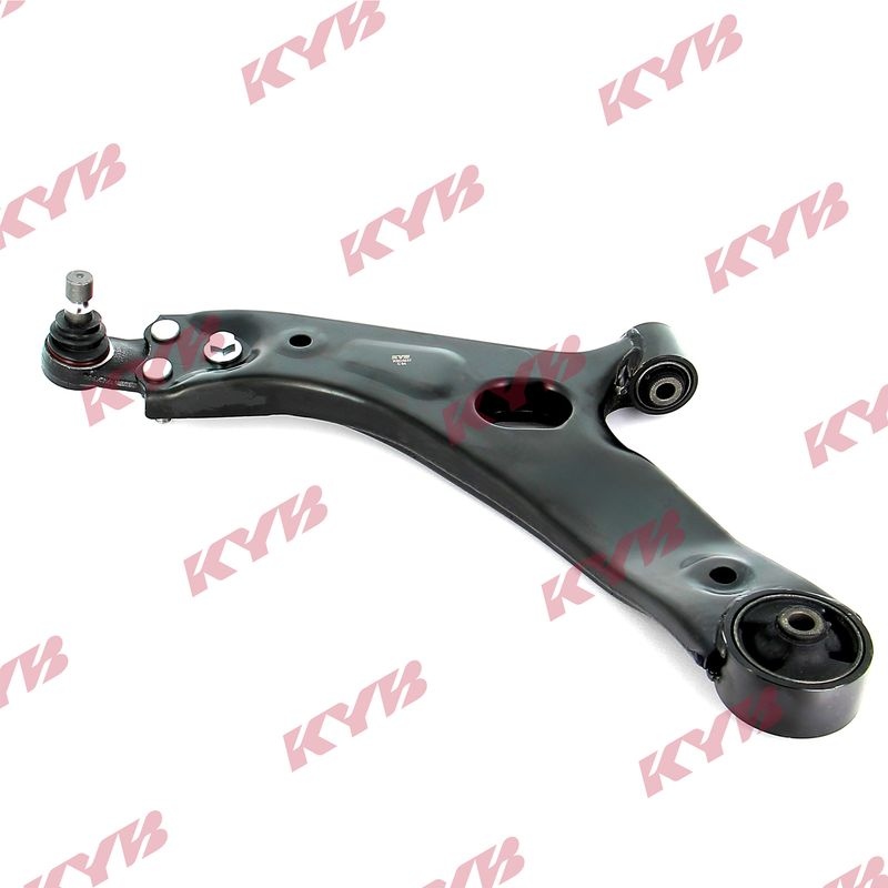 Control arm, wheel suspension