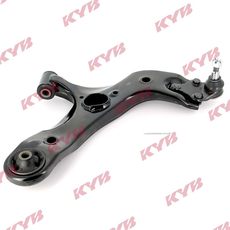 Control arm, wheel suspension