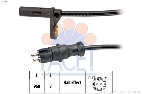 Wheel speed sensor