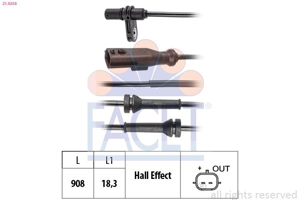 Wheel speed sensor