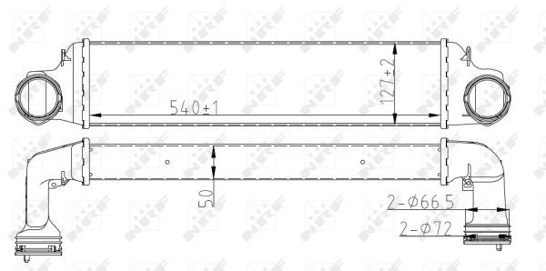 NRF Intercooler 30165A Turbo Intercooler,Intercooler, charger BMW,3 Limousine (E46),3 Touring (E46),X3 (E83),3 Coupe (E46),3 Cabrio (E46)