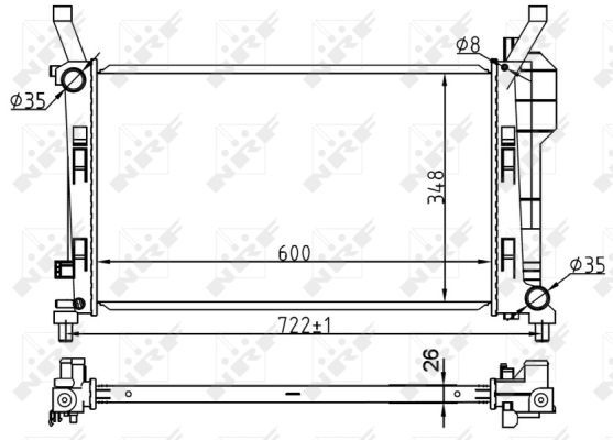 Mercedes-Benz Radiator