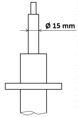 Shock absorber 3418014 Kayaba