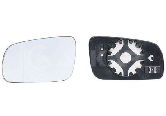 ALKAR Wing Mirror Glass Left 6471127 Side Mirror Glass,Mirror Glass VW,SKODA,SEAT,Golf IV Schrägheck (1J1),PASSAT Variant (3B6),Golf IV Variant (1J5)