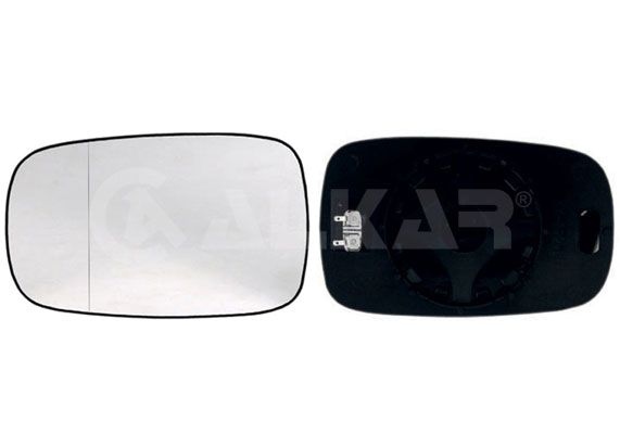 ALKAR Wing Mirror Glass Right 6473228 Side Mirror Glass,Mirror Glass RENAULT,Clio III Schrägheck (BR0/1, CR0/1),SCÉNIC II (JM0/1_)