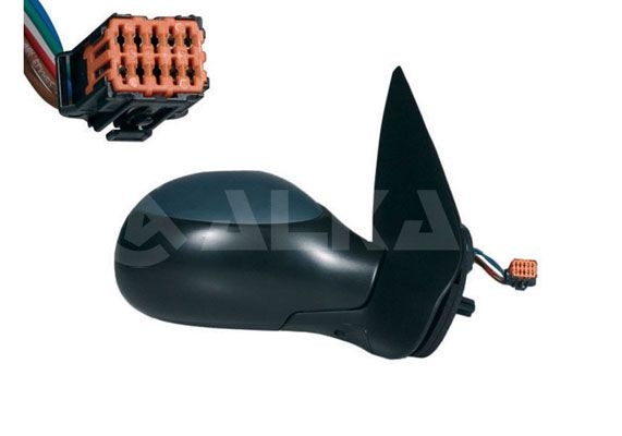 ALKAR Wing mirror Right 6140283 Outside mirror,Side mirror PEUGEOT,206 Schrägheck (2A/C),206+ Schrägheck (2L_, 2M_),206 SW (2E/K),206 Kastenwagen