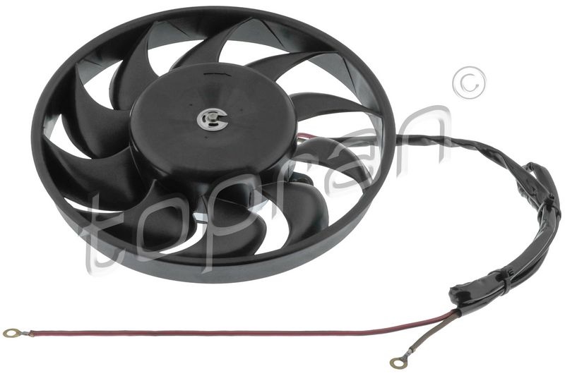 Cooling fan wheel