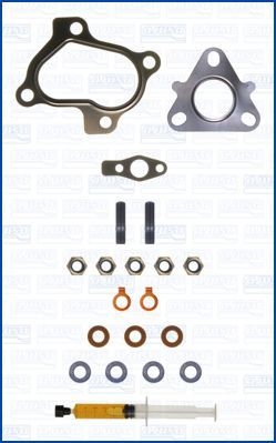 Turbocharger, mounting kit