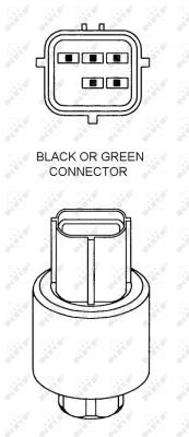 NRF Pressure Switch FIAT,ALFA ROMEO,LANCIA 38922 46476438,60625482,60814584 Air Conditioning Pressure Switch,Pressure Switch, air conditioning