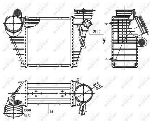 NRF Intercooler VW,AUDI,SKODA 30838 1J0145803AA,1J0145803AB,1J0145803E Turbo Intercooler,Intercooler, charger 1J0145803L,1J0145803M,1J0145803AA