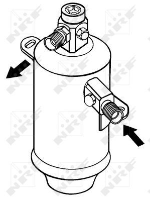 Nrf Torkarem Klimatanlaggning Easy Fit 33027 Mercedes-Benz 33027 Storlek 2