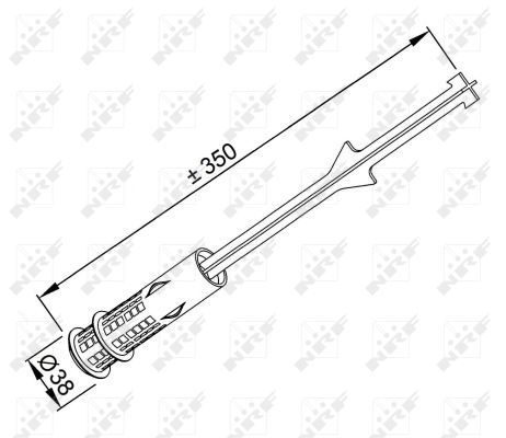 Nrf Torkarem Klimatanlaggning 33338 Peugeot 33338 Storlek 2