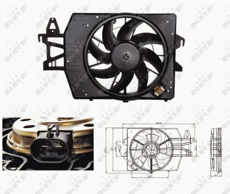 Cooling Fan Wheel