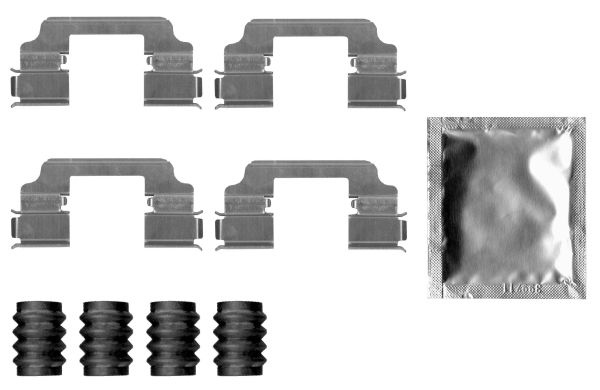 Accessory kit, disc brake pad