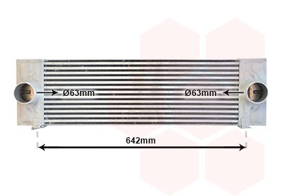 Intercooler, charger 18014726 International Radiators