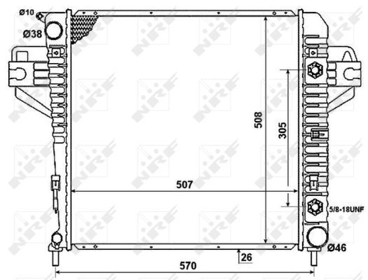 Jeep Radiator Engine Cooling