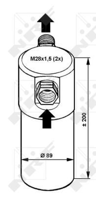 Audi Dryer Air Conditioning Easy Fit 33081 Nrf