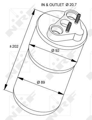 NRF Receiver Drier OPEL,RENAULT,NISSAN 33318 2764000QAD,4408038,91166604 AC Dryer,Air Conditioning Dryer,Dryer, air conditioning 8200004174,4408038
