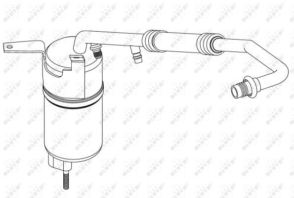 Dryer, air conditioning EASY FIT 33220 NRF Ford NRF 33220