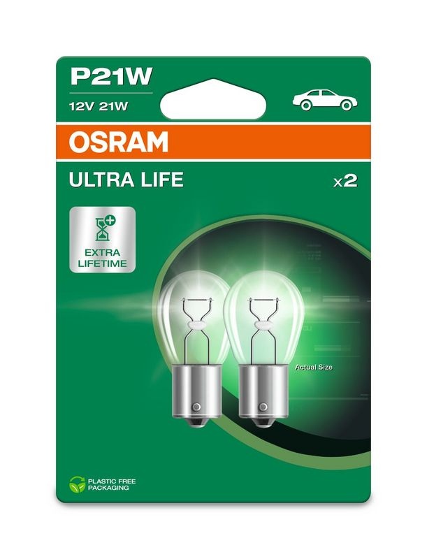 Osram Ultra Life P21W 12V21W (2 pieces)