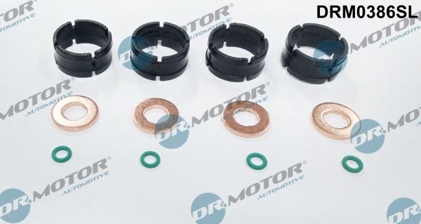 DR.MOTOR AUTOMOTIVE Gaskets DRM0386SL Seal Kit, injector nozzle FIAT,PEUGEOT,CITROËN,Scudo Kastenwagen (220_),Scudo Kombi (220_),ULYSSE (220)