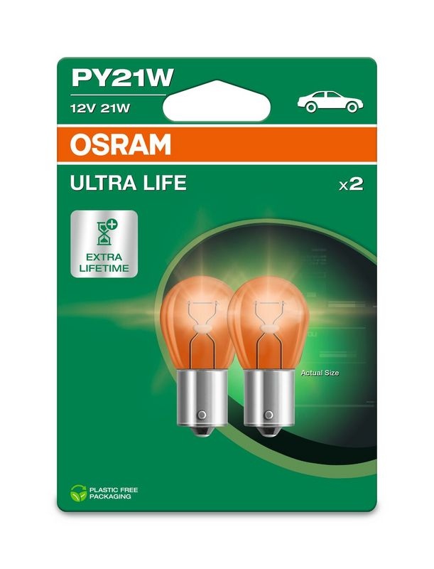 Osram Ultra Life PY21W 12V21W (2 pieces)