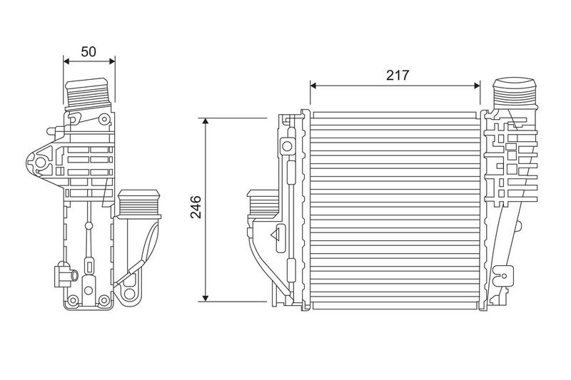 VALEO Intercooler OPEL,FIAT,PEUGEOT 818290 9675627980,9675627980,9675627980 Turbo Intercooler,Intercooler, charger 9675627980,9675627980,3637170