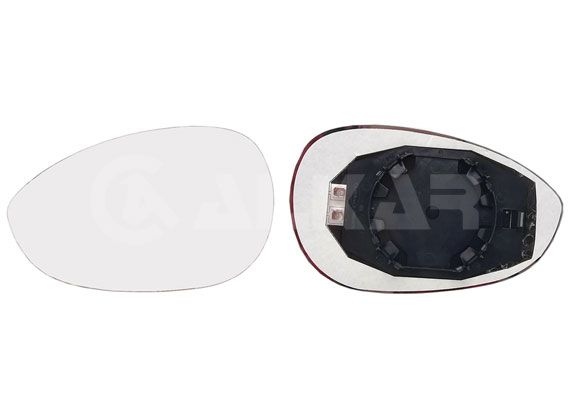 ALKAR Wing Mirror Glass Left 6411547 Side Mirror Glass,Mirror Glass FIAT,ABARTH,GRANDE PUNTO (199),500 (312),PUNTO EVO (199),500 C (312),PUNTO (199)