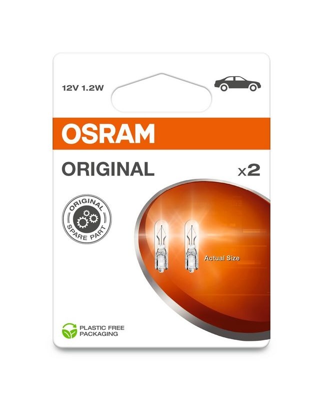 OSRAM 4062172395762 Indicator bulb Standard W2W 1.22W 12V Vehicle ...