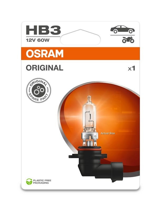 OSRAM 4062172395304 Original Line Halogen bulb HB3 60W 12V Car Lig...