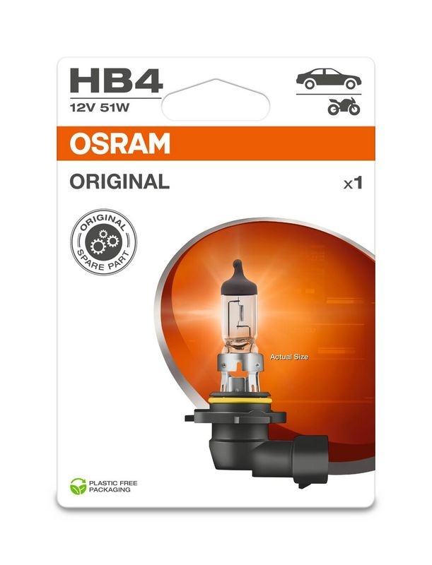Osram 4062172395328 Original Line Halogen bulb HB4 51W 12V Car Lig...