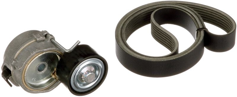 GATES V-ribbed belt set RENAULT,NISSAN K017PK1705 7PK1705,T36380,T38311 Serpentine belt kit,Auxiliary belt kit,Poly V-belt kit,V-ribbed belt kit
