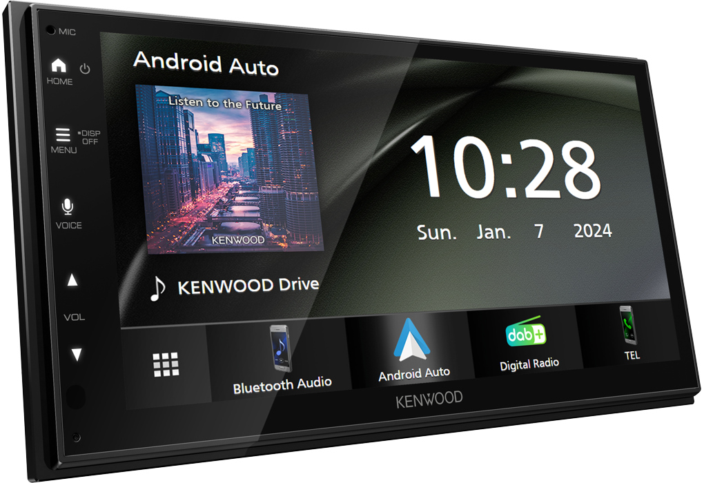 Kenwood DMX5023DABS Multimediasystem 68quot pekskarm Apple Carplay och Android Auto