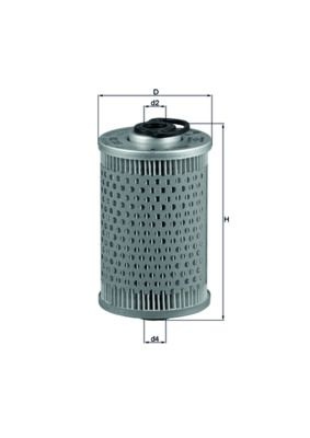 MAHLE ORIGINAL Fuel Filter VW,AUDI,MERCEDES-BENZ KX 35 9455080100,5140007300,8034700 4774715,52339U,1160217,3056982,3056982R1,712628R91,712629R91