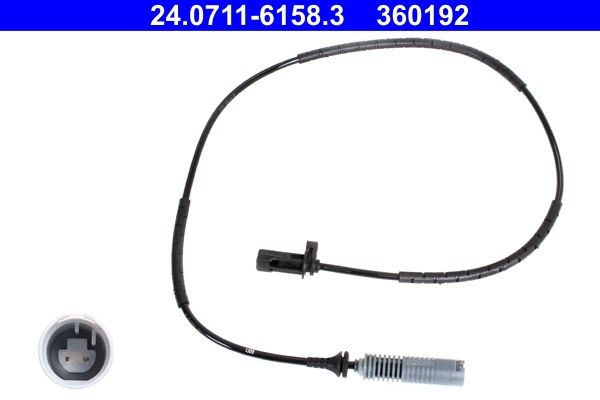 ATE ABS Sensor 24.0711-6158.3 ESP Sensor,Sensor, wheel speed BMW,3 Touring (E91),3 Limousine (E90),1 Schrägheck (E87),3 Coupe (E92),1 Schrägheck (E81)