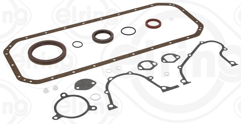 ELRING Gaskets with crankshaft seal 892.106 Gasket Set, crank case BMW,BERTONE,3 Limousine (E30),5 Limousine (E34),3 Cabrio (E30),5 Limousine (E28)