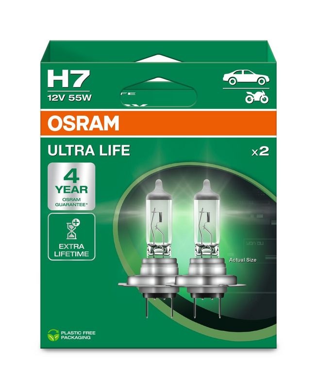 OSRAM 4062172387613 Ultra Life Halogen bulb 55 W 12 V Car Light Bulb