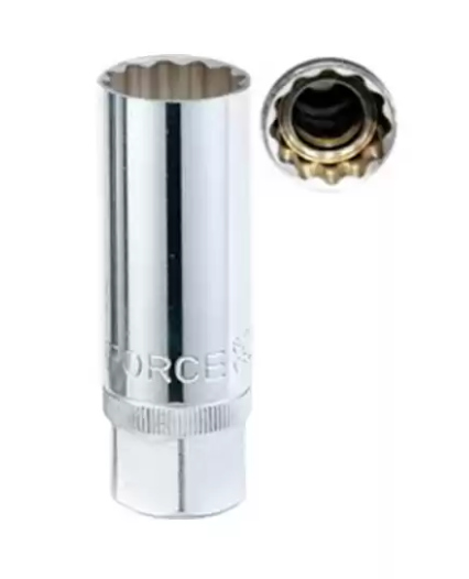 Force magnetic spark plug socket 1/2", 16mm