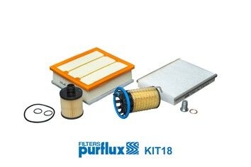 PURFLUX Filter Set KIT18  FIAT,JEEP,500X (334_),Renegade SUV (BU, B1),Compass (MP, M6)