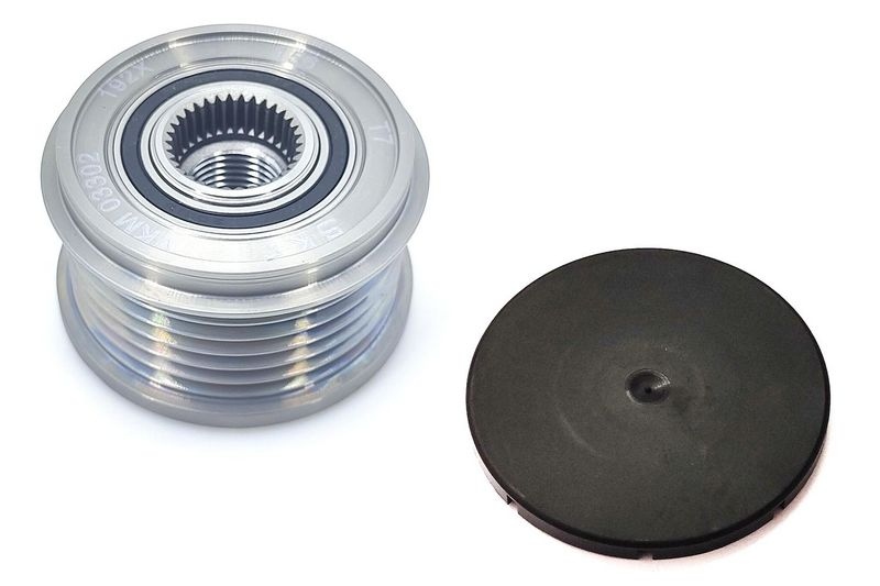 SKF Freewheel Clutch Width: 33,6mm VKM 03302 Freewheel Clutch Alternator,Flexible Coupling Sleeve FORD,FIAT,PEUGEOT,MONDEO IV Turnier (BA7)