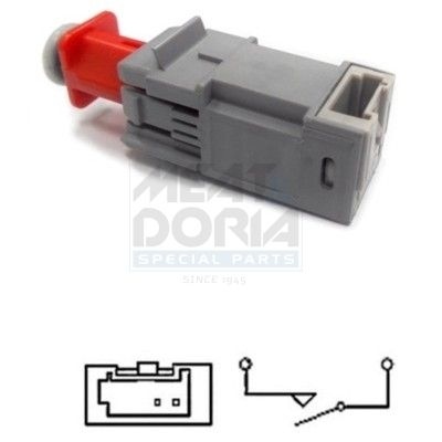 Meat & Doria Bromsljuskontakt Volkswagen 35066 Storlek 2
