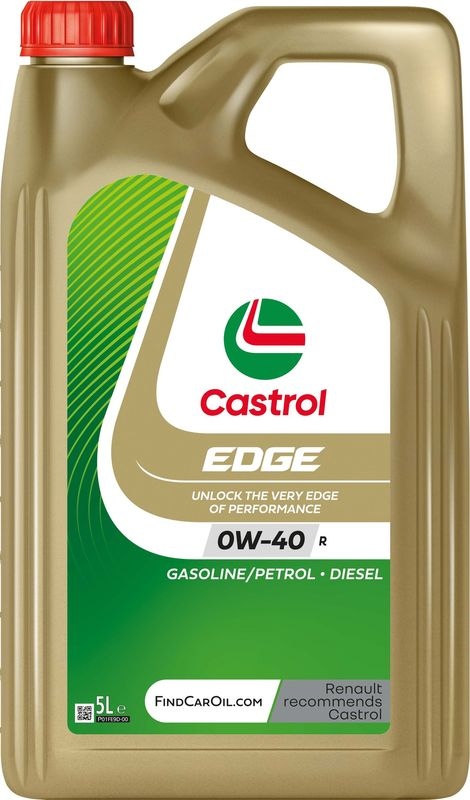 CASTROL Engine oil Castrol EDGE 0W-40 R Capacity: 5l, Synthetic Oil 15F73A