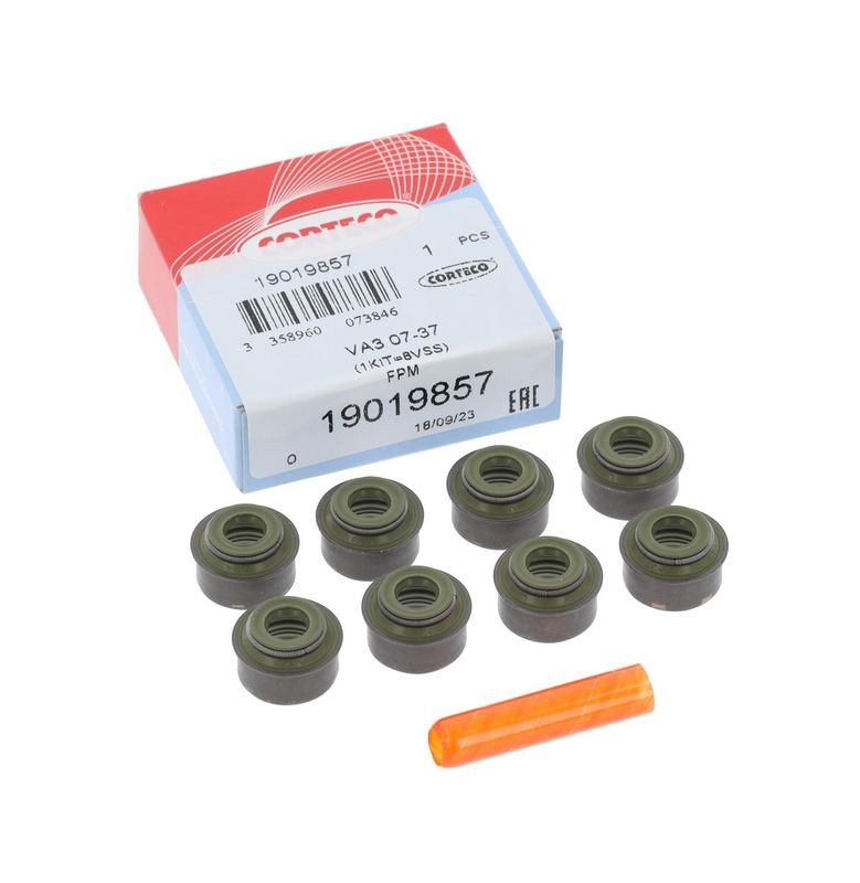 CORTECO Seal Set, valve stem FPM (fluoride rubber) 19019857  OPEL,DAEWOO,VAUXHALL,Meriva A (X03),Astra G CC (T98),Corsa B Schrägheck (S93)